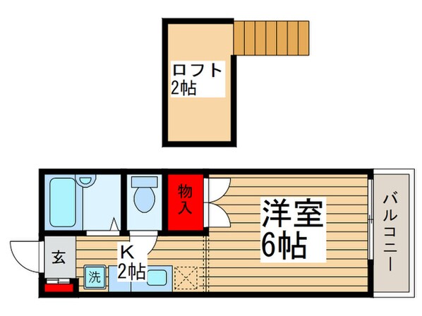 メゾンＫの物件間取画像